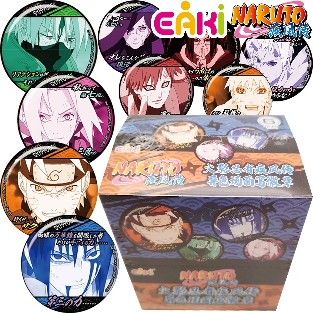 New Original Eaki Naruto Brooch Anime Colorful Scenes Series Theme Figures Personality Charm Exclusive Round Badge Trendy Gifts
New Original Eaki Naruto Brooch Anime Colorful Scenes Series Theme Figures Personality Charm Exclusive Round Badge Trendy Gifts