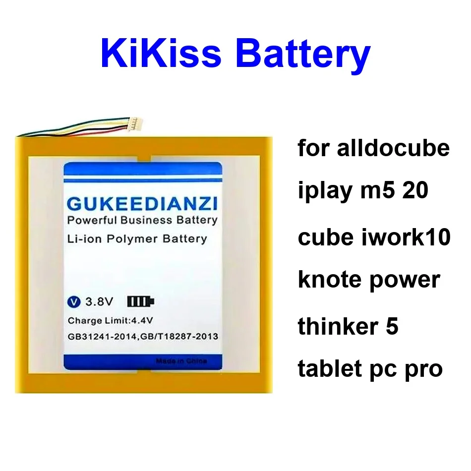 T1006-3280185 2 Wires Battery 4900-16000Mah For Alldocube Iplay M5 20 Cube IWORK10 Knote Power Thinker 5 Tablet PC Pro
T1006-3280185 2 Wires Battery 4900-16000Mah For Alldocube Iplay M5 20 Cube IWORK10 Knote Power Thinker 5 Tablet PC Pro