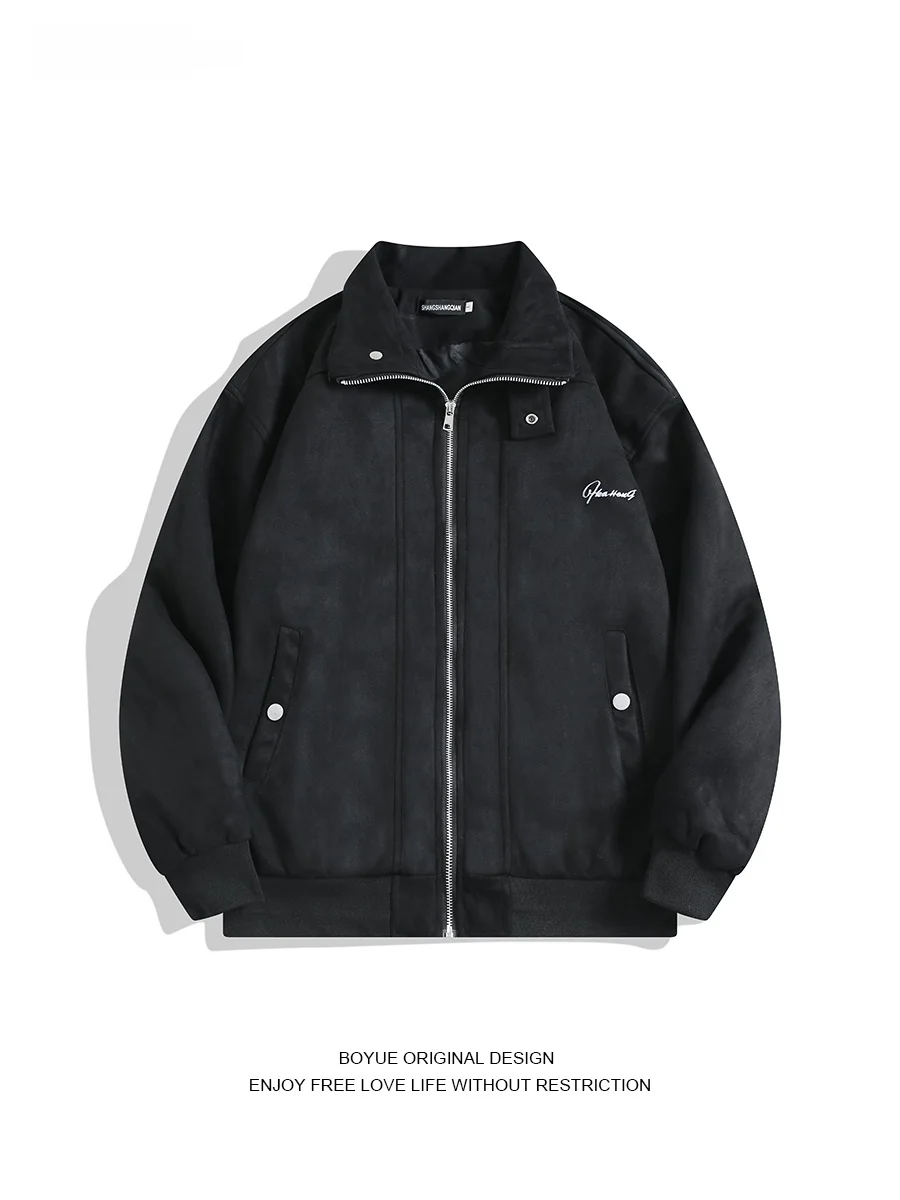 Мужская куртка Boyue American Sle Suede High Street Jaet, повседневная, с воротником, молодежная, модная, на молнии, для весны, осени и зимы...
Мужская куртка Boyue American Sle Suede High Street Jaet, повседневная, с воротником, молодежная, модная, на молнии, для весны, осени и зимы...