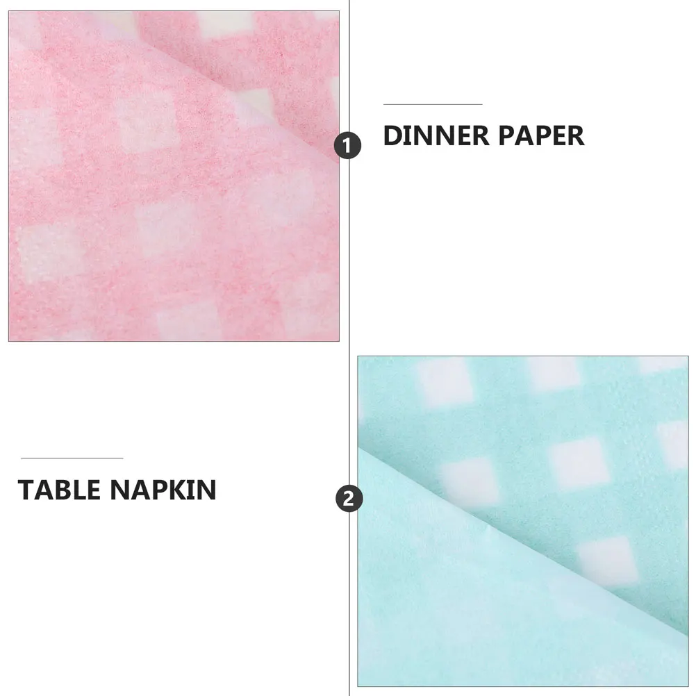 80 Pcs Grid Pattern Napkins Party Tissue Green Pink Checkered Decorative Supplies Home Dinner Paper Table Cloth
80 Pcs Grid Pattern Napkins Party Tissue Green Pink Checkered Decorative Supplies Home Dinner Paper Table Cloth