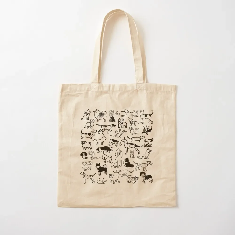 Black and White Dogs Pattern Tote Bag foldable reusable bag shopper bag women canvas bags woman 2025
Black and White Dogs Pattern Tote Bag foldable reusable bag shopper bag women canvas bags woman 2025