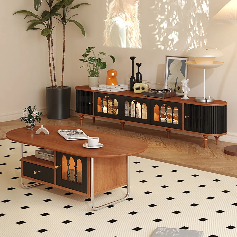 240Cm Organizer High Tv Table Light Storage Simple Black Nordic Modern Tv Stand Living Room Luxury Fernsehen Tisch Furniture
240Cm Organizer High Tv Table Light Storage Simple Black Nordic Modern Tv Stand Living Room Luxury Fernsehen Tisch Furniture