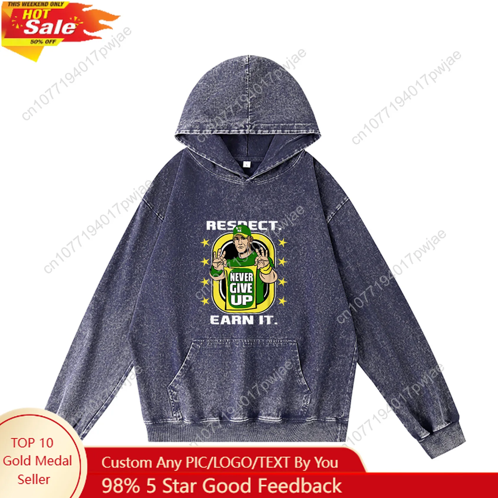 John Cena 20 Years Never Give Hoodie Hooded Sweatshirt Men Woman Vintage Pullover Sweatshirt Pocket Oversized Customized Top
John Cena 20 Years Never Give Hoodie Hooded Sweatshirt Men Woman Vintage Pullover Sweatshirt Pocket Oversized Customized Top