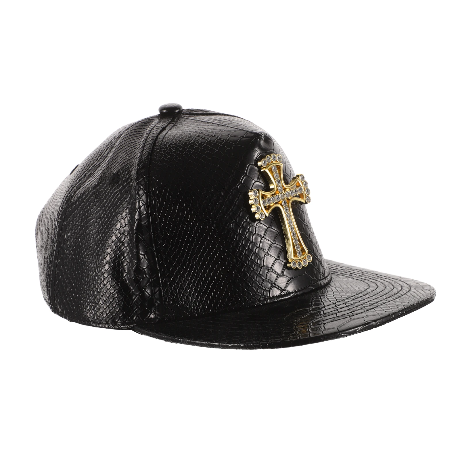 Pattern PU Baseball Caps Women Men Spring Black Cross Hats Symbol Decorative Flat Brim Hip Hop Party
Pattern PU Baseball Caps Women Men Spring Black Cross Hats Symbol Decorative Flat Brim Hip Hop Party