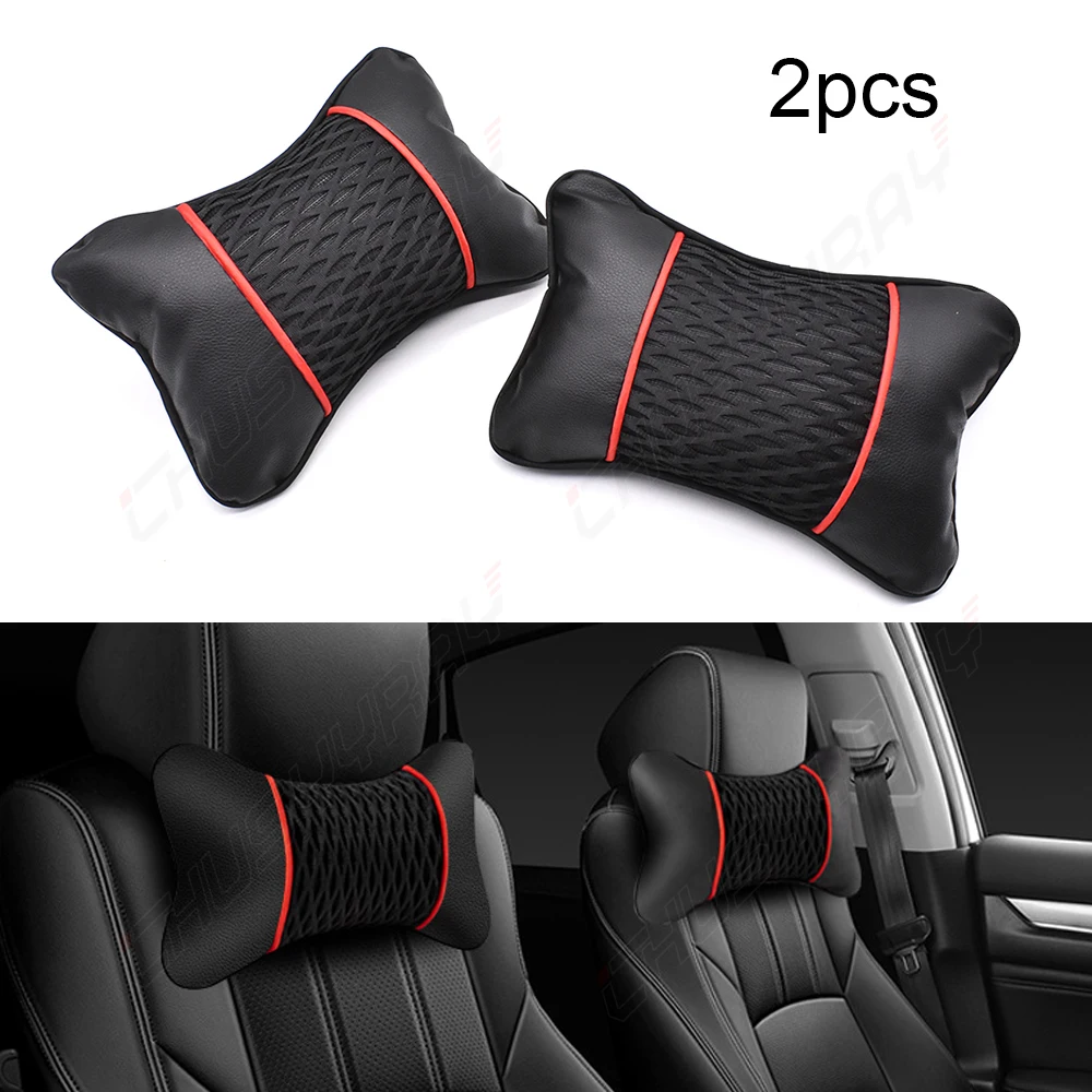 CHUSYYRAY 2PCS Car Universal Seat Headrest Double Side Neck Memory Pillow Head Support Protector Cushion Auto Travel Accessories
CHUSYYRAY 2PCS Car Universal Seat Headrest Double Side Neck Memory Pillow Head Support Protector Cushion Auto Travel Accessories