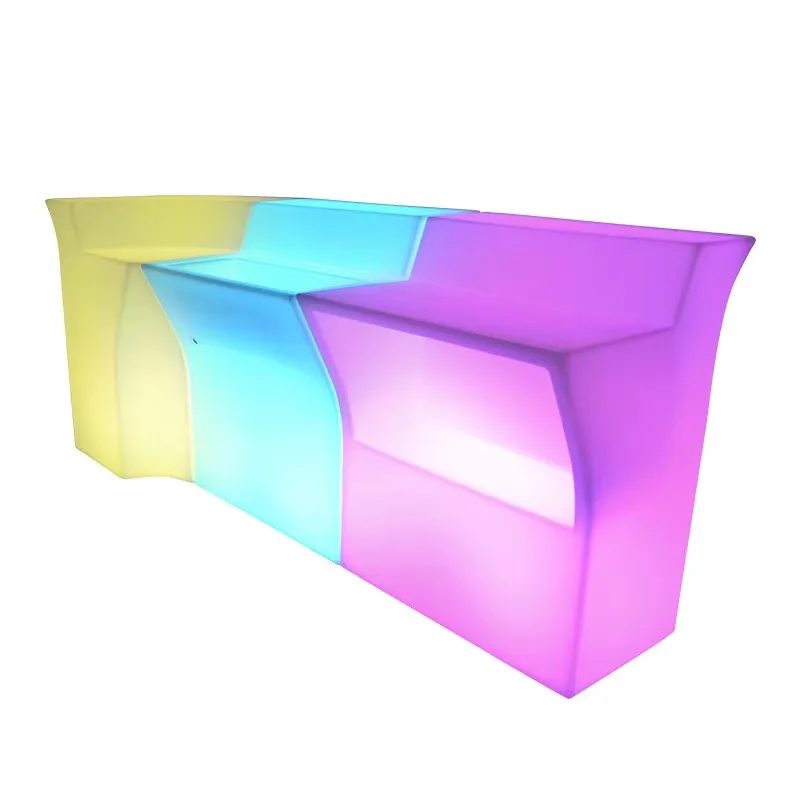 110CM Height LED Luminous Bar Counter waterproof rechargeable Rundbar LED furniture 16 Color Changing Club Waiter bars disco
110CM Height LED Luminous Bar Counter waterproof rechargeable Rundbar LED furniture 16 Color Changing Club Waiter bars disco