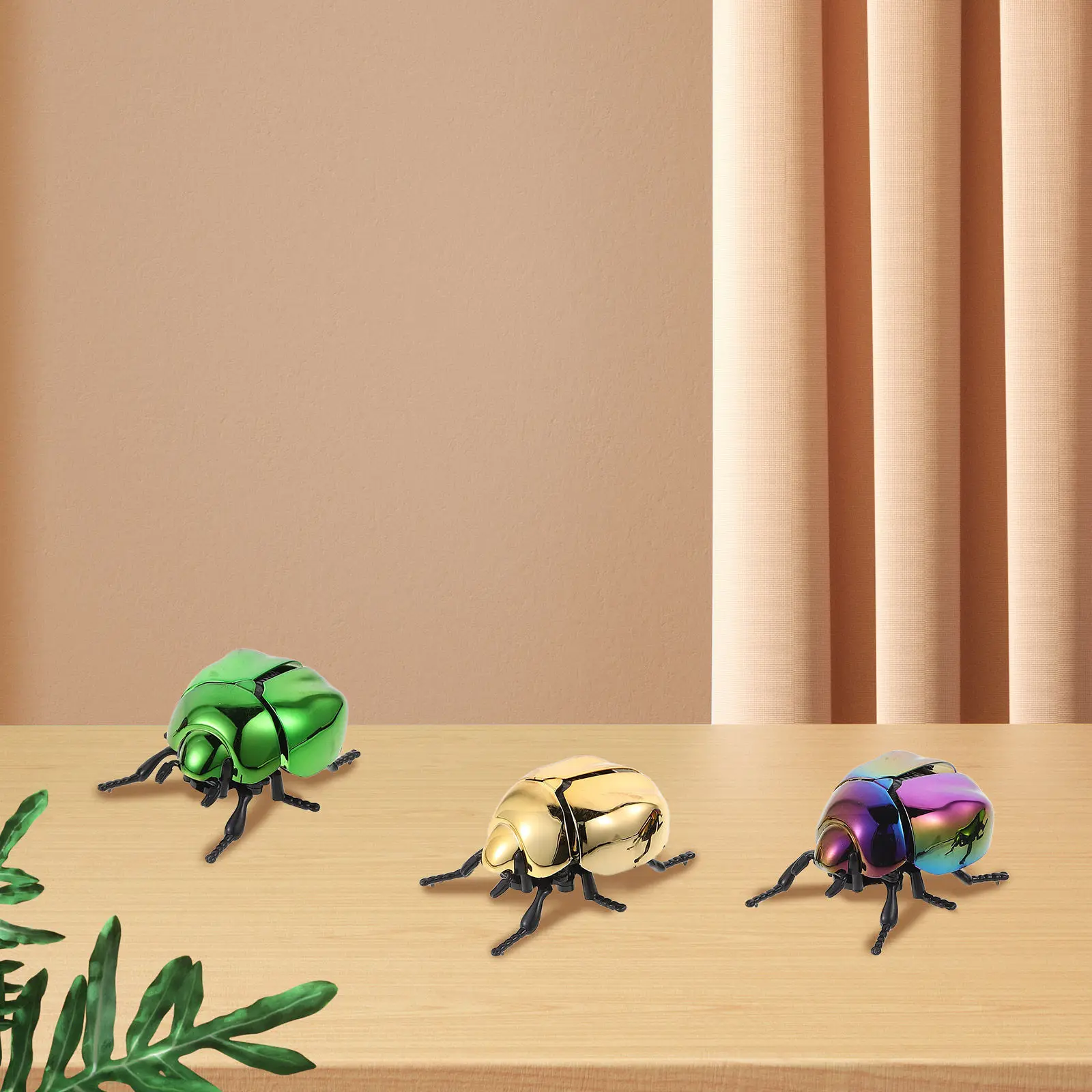 3Pcs Realistic Beetle Wind-Up Insect Interactive Head Tail Movement Educational Bug for Indoor Outdoor Learning Plastic
3Pcs Realistic Beetle Wind-Up Insect Interactive Head Tail Movement Educational Bug for Indoor Outdoor Learning Plastic