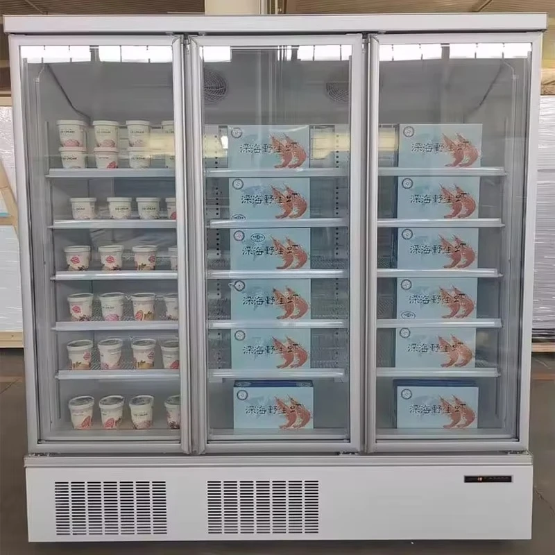 Customized Energy Efficient Glass Door Upright Freezer Commercial Refrigerator Plug and Play Ready for Supermarket Deli and Cafe
Customized Energy Efficient Glass Door Upright Freezer Commercial Refrigerator Plug and Play Ready for Supermarket Deli and Cafe