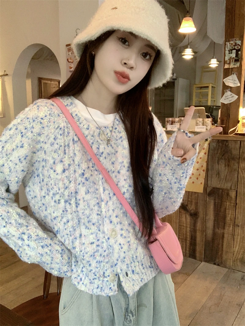 Miiiix Korean Fashion Lazy Knitted Cardigan Sweater Women's Autumn New Casual Round Neck Knitted Cardigan Female Clothing
Miiiix Korean Fashion Lazy Knitted Cardigan Sweater Women's Autumn New Casual Round Neck Knitted Cardigan Female Clothing