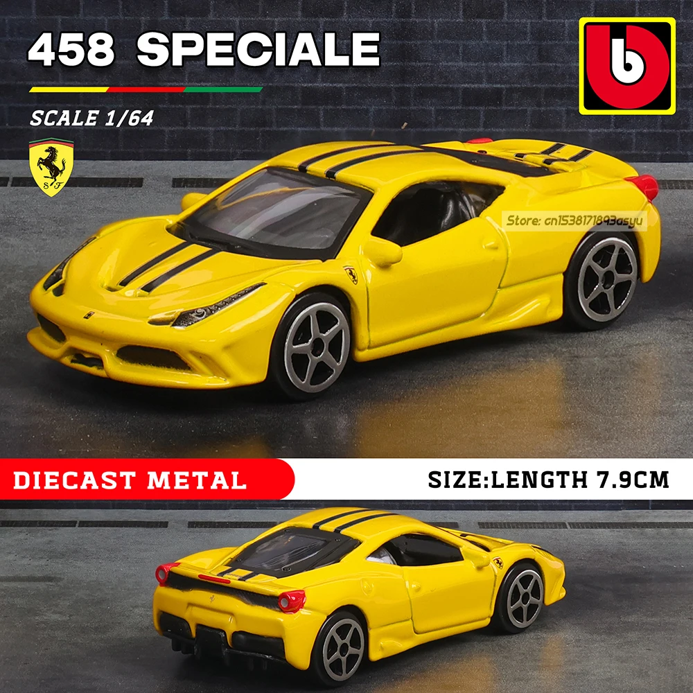 Bburago 1:64 Серия Ferrari: Множество вариантов моделей SP3, 812, F12, 430, ENZO, F40, F12TDF, SF90, 458. Литые модели автомобилей. Детский подарок-игрушка.
Bburago 1:64 Серия Ferrari: Множество вариантов моделей SP3, 812, F12, 430, ENZO, F40, F12TDF, SF90, 458. Литые модели автомобилей. Детский подарок-игрушка.