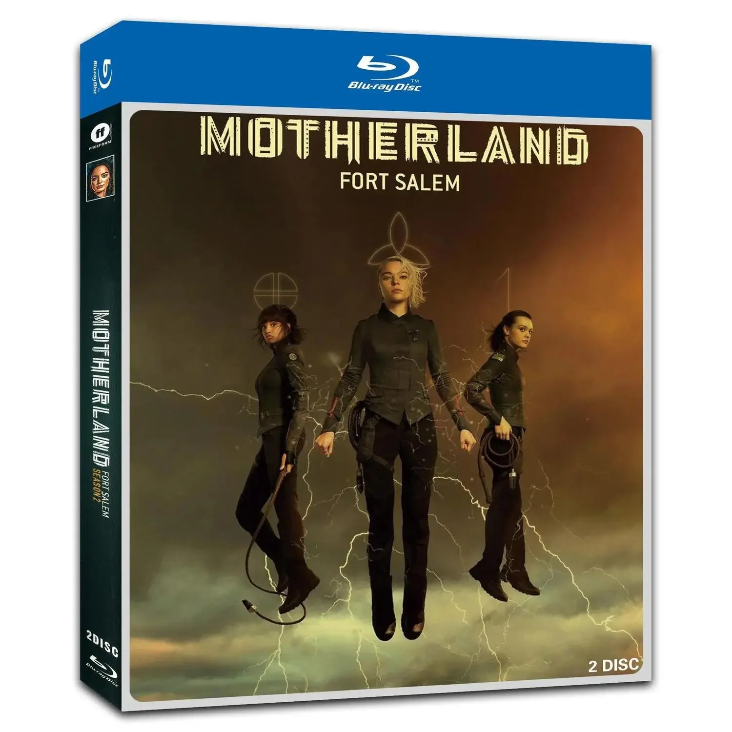 Motherland: Fort Salem , Season 2, 2 Blu-ray Discs with English/Chinese and English subtitles
Motherland: Fort Salem , Season 2, 2 Blu-ray Discs with English/Chinese and English subtitles