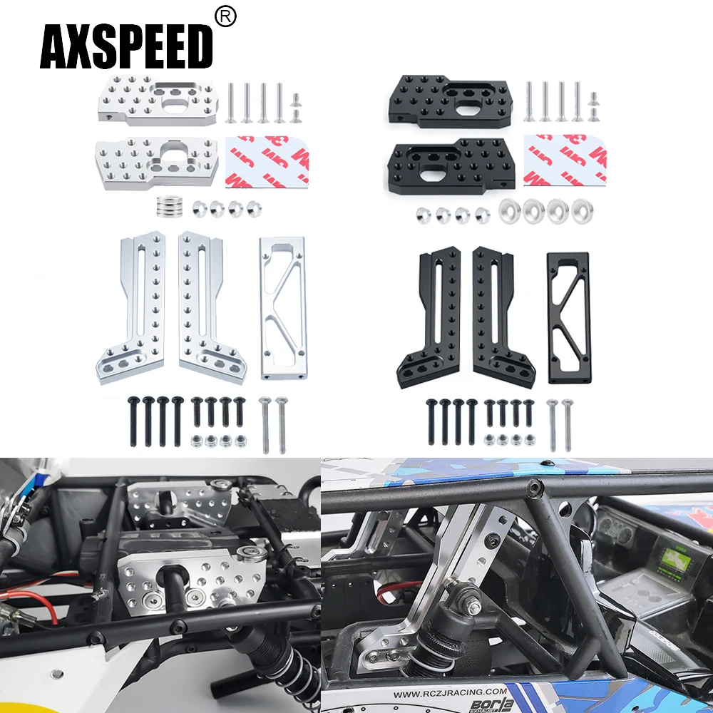 AXSPEED металлический передний/задний кронштейн с ЧПУ для крепления амортизатора для осевого Wraith 90018 1/10 RC Crawler, детали для обновления автомобиля, аксессуары
AXSPEED металлический передний/задний кронштейн с ЧПУ для крепления амортизатора для осевого Wraith 90018 1/10 RC Crawler, детали для обновления автомобиля, аксессуары