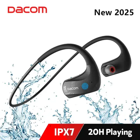 Dacom Athlete G93 Wireless Bluetooth Earphones IPX7 Waterproof AAC Running Sports Earphones with a 20 hour battery life