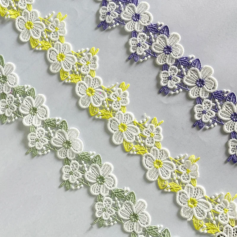 40Yds Water Soluble Yellow Purple Edge Flower Fabric Diy Wedding Fluorescent Gold Thread Embroidery Lace Accessories Trim
40Yds Water Soluble Yellow Purple Edge Flower Fabric Diy Wedding Fluorescent Gold Thread Embroidery Lace Accessories Trim