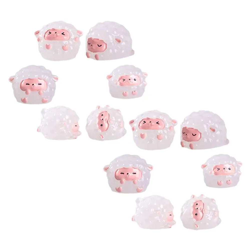 12 Pcs Resin Sheep Furniture Decor Micro Landscape Figures for Living Room Garden Enhancement Miniature Design Soft
12 Pcs Resin Sheep Furniture Decor Micro Landscape Figures for Living Room Garden Enhancement Miniature Design Soft