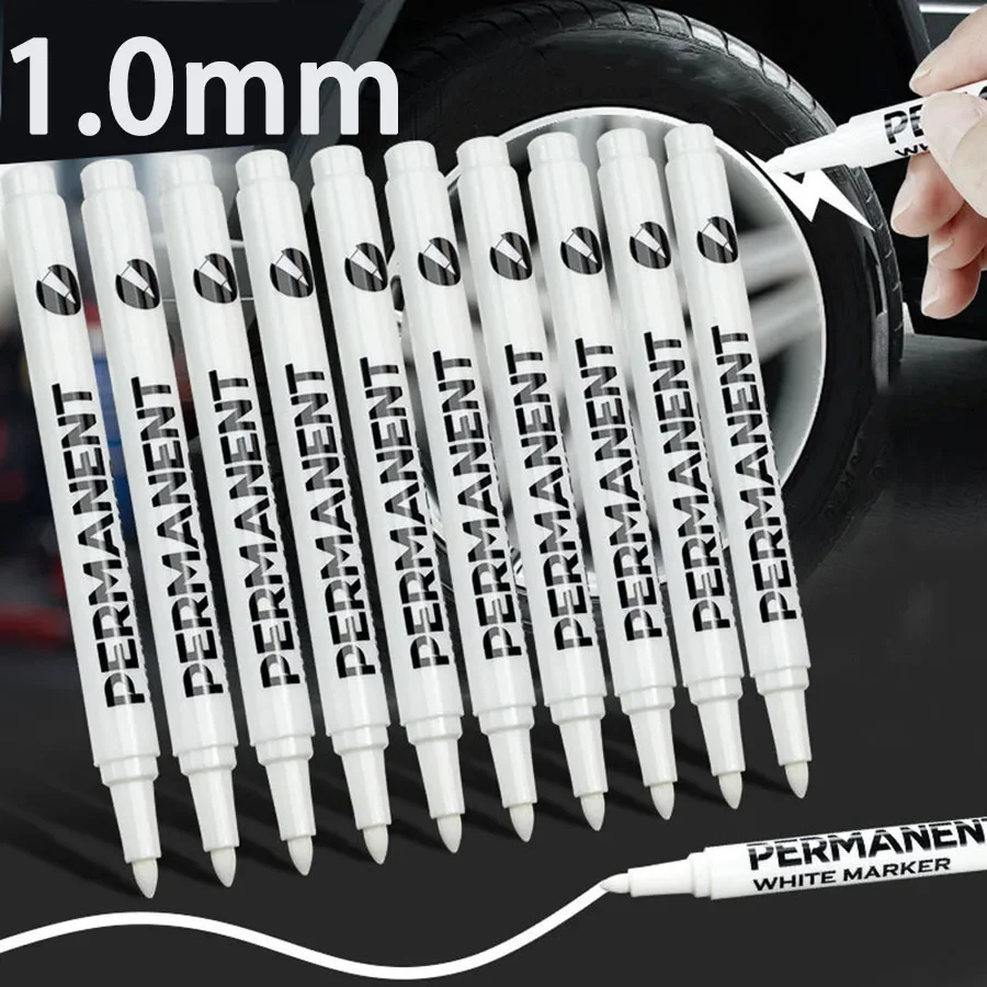 4/5/6pcs White Permanent Marker Pens Fine Tip Oil-Based Art Drawings on Wood Leather Graffiti Markers Stationery for Art Writing
4/5/6pcs White Permanent Marker Pens Fine Tip Oil-Based Art Drawings on Wood Leather Graffiti Markers Stationery for Art Writing