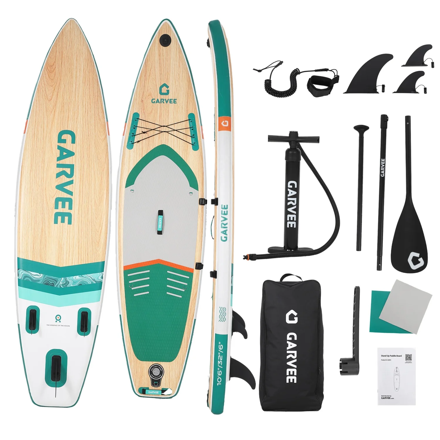 11FT/11.5FT Inflatable Stand Up Paddle Board for Adults & Youth, Wide Stable Non-Slip EVA Deck SUP with Paddle, Hand Pump & Carry Bag, All-Skill Level Paddle Board for Water Sports
11FT/11.5FT Inflatable Stand Up Paddle Board for Adults & Youth, Wide Stable Non-Slip EVA Deck SUP with Paddle, Hand Pump & Carry Bag, All-Skill Level Paddle Board for Water Sports