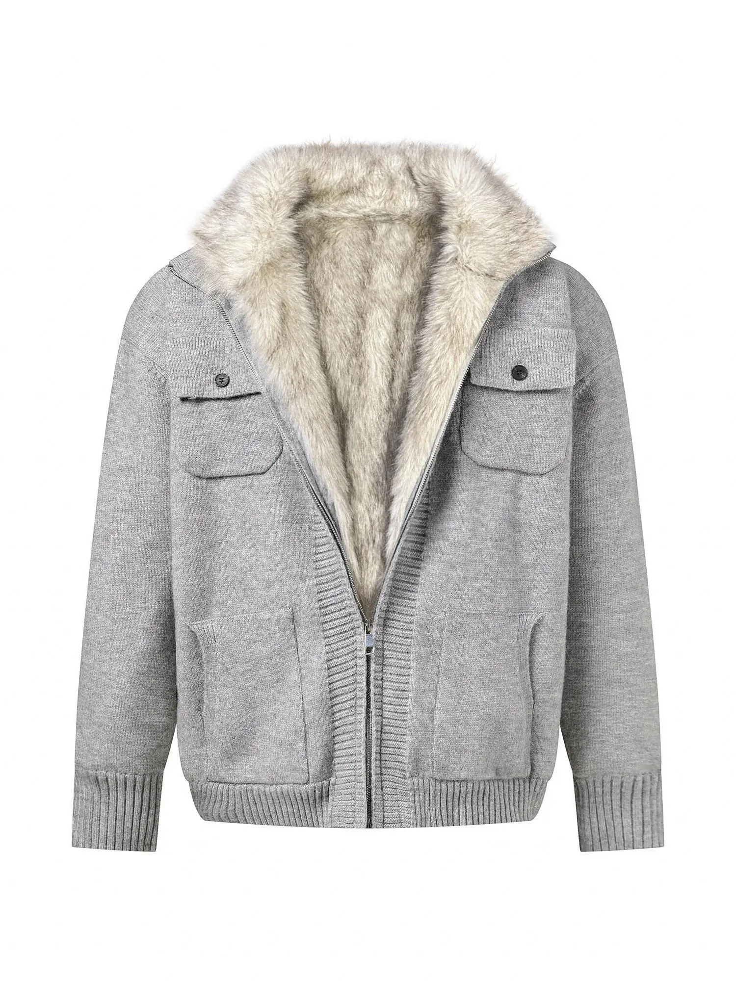 Мужской вязаный свитер с воротником-стойкой и подкладкой из овечьей шерсти, в американском ретро-стиле, повседневная одежда для молодежи
Мужской вязаный свитер с воротником-стойкой и подкладкой из овечьей шерсти, в американском ретро-стиле, повседневная одежда для молодежи