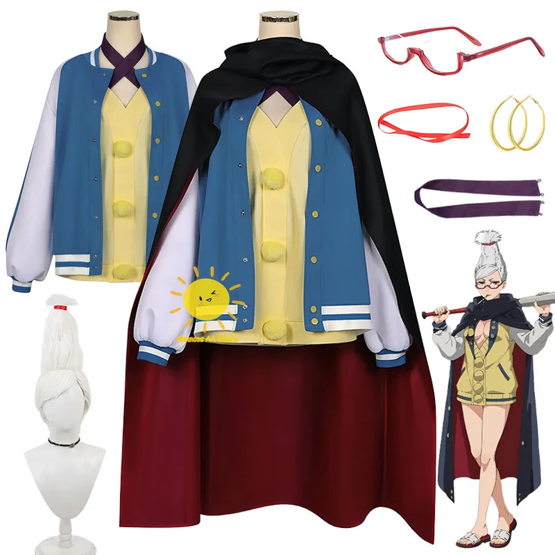 Anime DAN DA DAN Cosplay Costumes Seiko Ayase Cosplay Underwear Coat Cloak Glasses Suits Wig Halloween Carnival Cos Adult Women
Anime DAN DA DAN Cosplay Costumes Seiko Ayase Cosplay Underwear Coat Cloak Glasses Suits Wig Halloween Carnival Cos Adult Women