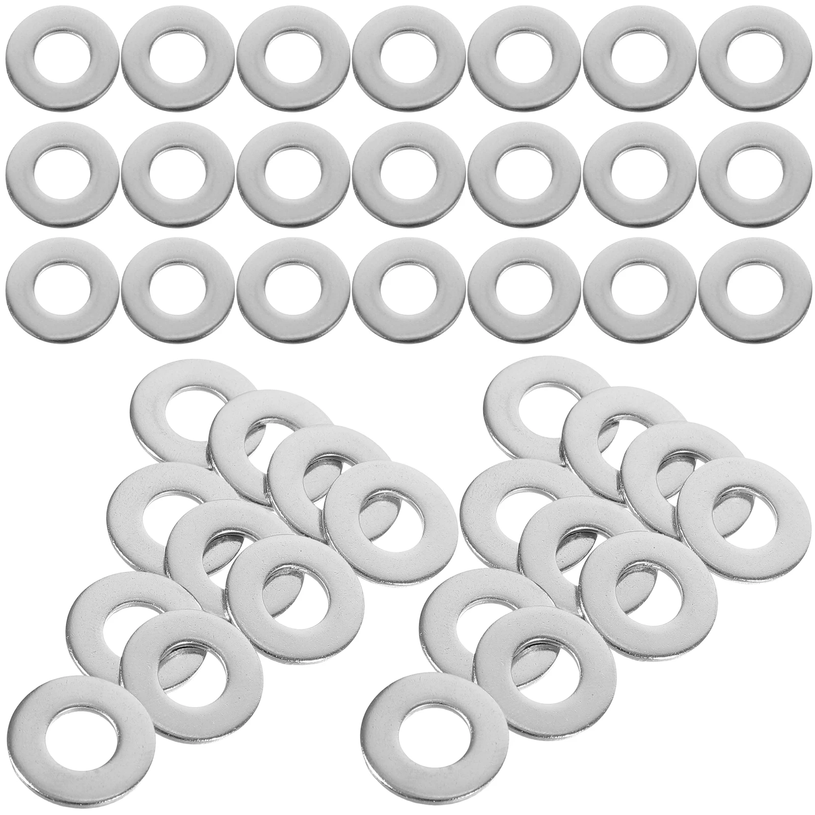 80pcs Stainless Flat Stainless Steel Flat Washers Washers 1 4 Inch Silver Anti Loose Bolts Gaskets Screw Fasteners Metal
80pcs Stainless Flat Stainless Steel Flat Washers Washers 1 4 Inch Silver Anti Loose Bolts Gaskets Screw Fasteners Metal