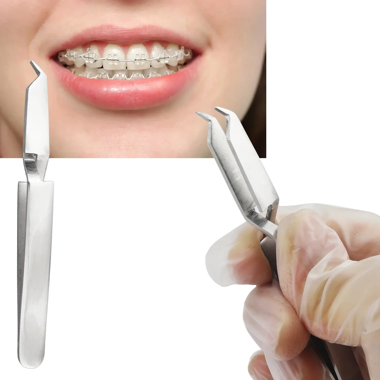 1Pc Stainless Steel Bracket Positioning Forceps Buccal Facial Tube Forceps Lingual Side Clasp Bite Paper Posterior
1Pc Stainless Steel Bracket Positioning Forceps Buccal Facial Tube Forceps Lingual Side Clasp Bite Paper Posterior
