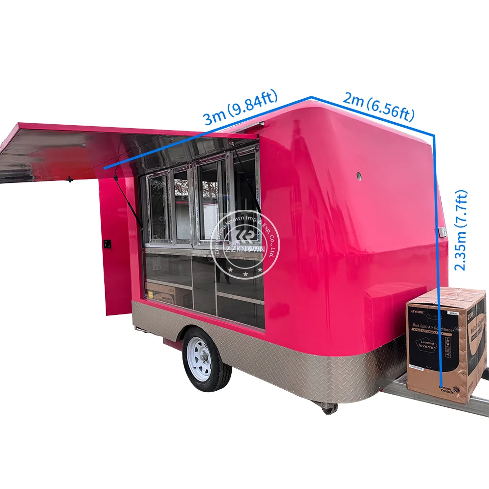 Concession Food Trailer Fully Equipped Street Restaurant Customized Kitchen Equipments Concession Food Truck Catering Trailer
Concession Food Trailer Fully Equipped Street Restaurant Customized Kitchen Equipments Concession Food Truck Catering Trailer