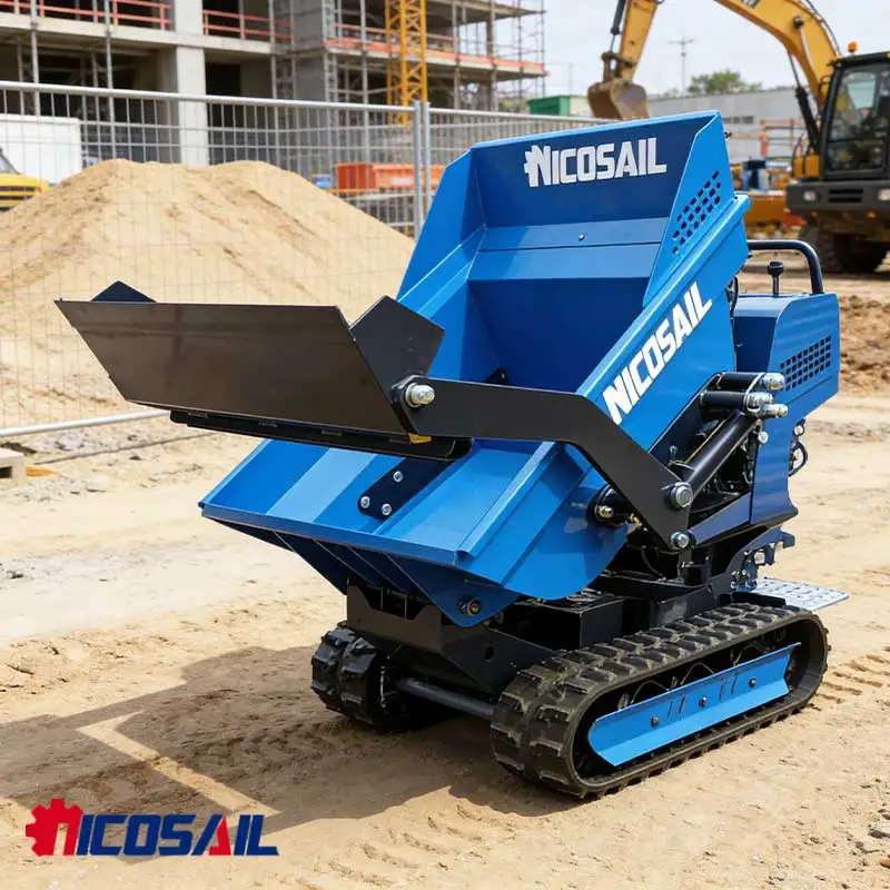 500KG Hydraulic Mini Dumper Removable Hopper for Garden Fertilizer & Potting Soil Transport
500KG Hydraulic Mini Dumper Removable Hopper for Garden Fertilizer & Potting Soil Transport