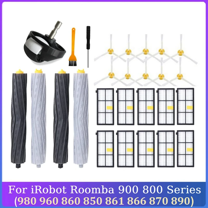 Для Irobot Roomba 800 900 серии 860 865 866 870 880 885 890 960 980 990 аксессуары основная боковая щетка HEPA фильтр
Для Irobot Roomba 800 900 серии 860 865 866 870 880 885 890 960 980 990 аксессуары основная боковая щетка HEPA фильтр