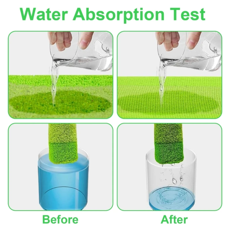 Quick and Effective Cleanings Reuses Mop Refills Cloth for Floor Mop 6pc/8pc
Quick and Effective Cleanings Reuses Mop Refills Cloth for Floor Mop 6pc/8pc