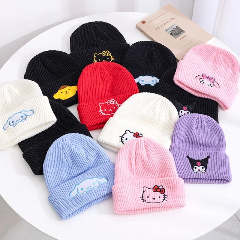 Kawaii Hello Kitty Embroidered Knitted Hat MINISO Anime Kuromi Cinnamoroll Lovely Student Cartoon Keep Warm Woolen Hat 2024 New
Kawaii Hello Kitty Embroidered Knitted Hat MINISO Anime Kuromi Cinnamoroll Lovely Student Cartoon Keep Warm Woolen Hat 2024 New
