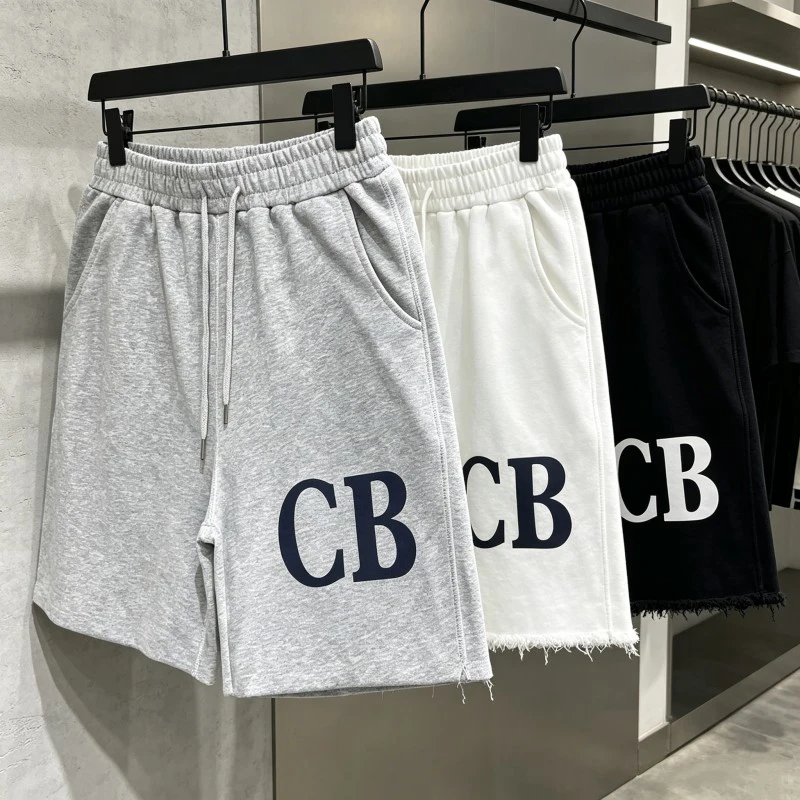Men Women Summer Street Outfit Classic Letter CB Shorts Casual Elastic Waist Terry Shorts Cut Edge Sport Five Quarter Pants
Men Women Summer Street Outfit Classic Letter CB Shorts Casual Elastic Waist Terry Shorts Cut Edge Sport Five Quarter Pants