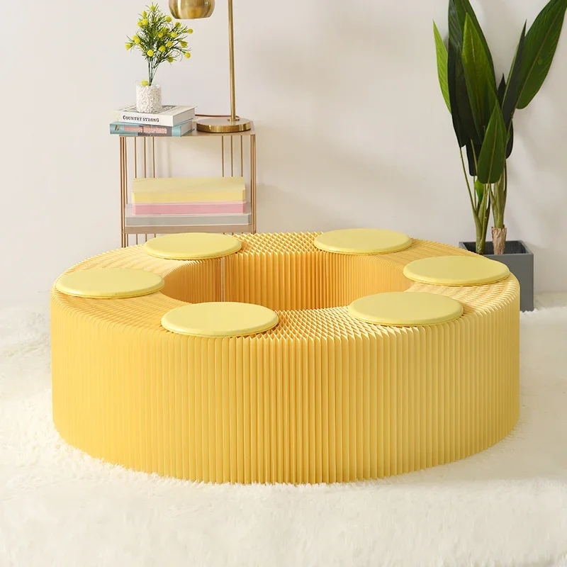 Creative Sofa Bench Eighteen Home Space-saving Deformable Portable Retractable Folding Organ Paper Stool Furniture
Creative Sofa Bench Eighteen Home Space-saving Deformable Portable Retractable Folding Organ Paper Stool Furniture
