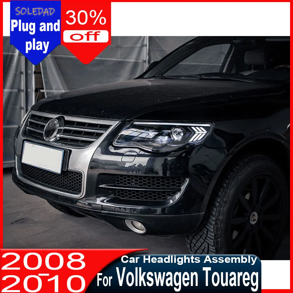 Car Head Light For Volkswagen Touareg 2007-2010 Front Lamps Assembly Upgrade LED Projector Lens Accessories Auto Headlight
Car Head Light For Volkswagen Touareg 2007-2010 Front Lamps Assembly Upgrade LED Projector Lens Accessories Auto Headlight