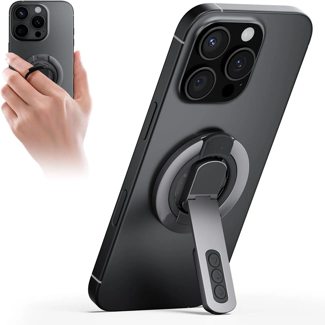 Ручка для телефона Magsafe Phone Stand 360° ° Roration Держатель для спортзала Подставка для телефона Силиконовое кольцо на палец Инновационное устройство для снятия давления
Ручка для телефона Magsafe Phone Stand 360° ° Roration Держатель для спортзала Подставка для телефона Силиконовое кольцо на палец Инновационное устройство для снятия давления