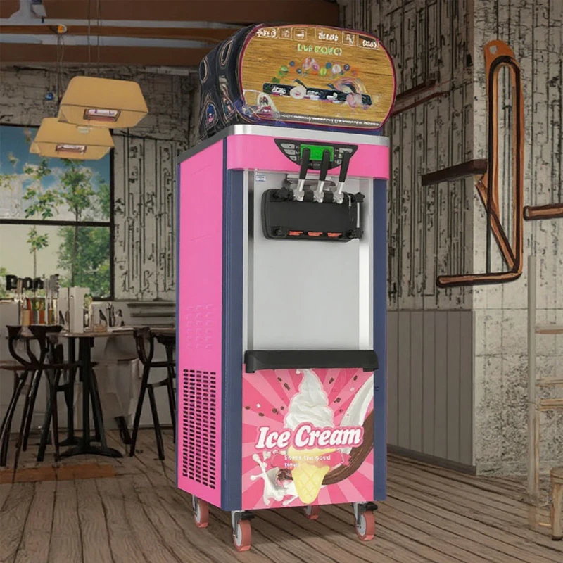 High Quality Commercial Soft Ice Cream Machine Triple Flavor Yogurt & Sweet Cone Maker for Business Use
High Quality Commercial Soft Ice Cream Machine Triple Flavor Yogurt & Sweet Cone Maker for Business Use