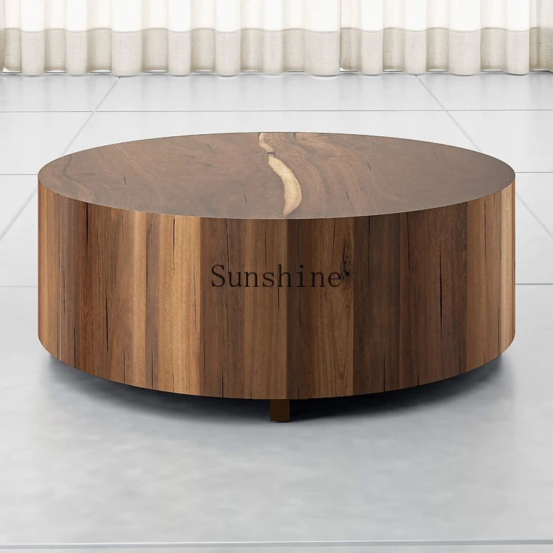 Quiet Wind Round Coffee Table Italian Minimalist Black Walnut Coffee Table
Quiet Wind Round Coffee Table Italian Minimalist Black Walnut Coffee Table