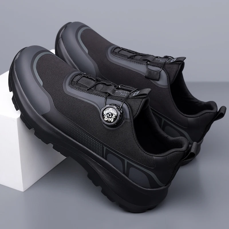 No-Tie Spor Leisure oes Thi Bot Мужская обувь для пешего туризма, дышащие удобные кроссовки без шнуровки для ленивого человека
No-Tie Spor Leisure oes Thi Bot Мужская обувь для пешего туризма, дышащие удобные кроссовки без шнуровки для ленивого человека