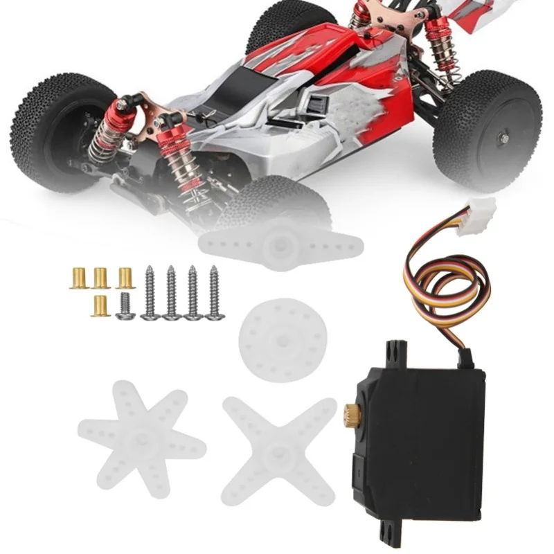 Metal Gear Servo Replacement Upgrade Accessory Fit For Wltoys 12428 12423 RC Car Model
Metal Gear Servo Replacement Upgrade Accessory Fit For Wltoys 12428 12423 RC Car Model