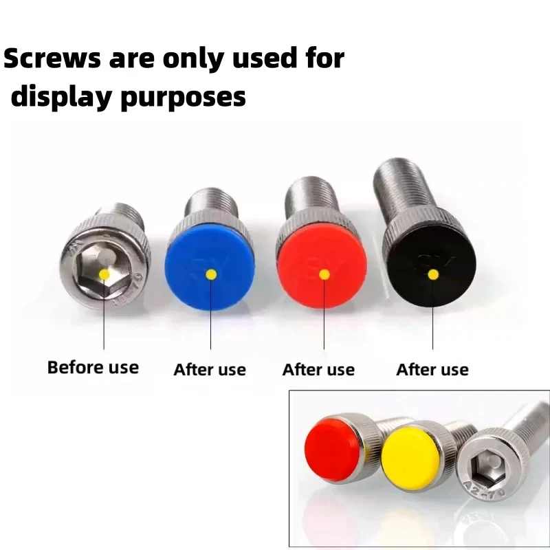 Protective Caps for Hex Socket Screw M3~M24 Protector Dust Plug Waterproof Cover black/white/grey/red/yellow/blue/green
Protective Caps for Hex Socket Screw M3~M24 Protector Dust Plug Waterproof Cover black/white/grey/red/yellow/blue/green
