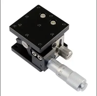 Z-axis 40x40mm Adjustable horizontal Precision Manual Linear Stage High-load
Z-axis 40x40mm Adjustable horizontal Precision Manual Linear Stage High-load