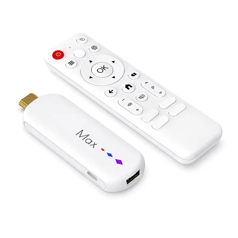 Smart TV Box Android TV Stick Amlogic S905L Quad Core 4K Video Wifi BT Voice Assistant Remote Control Media Player