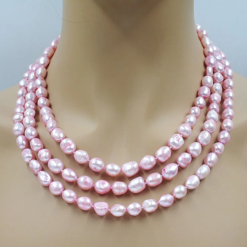 3 layers irregular freshwater Baroque Pearl necklace Bracelet party Jewelry Set
3 layers irregular freshwater Baroque Pearl necklace Bracelet party Jewelry Set