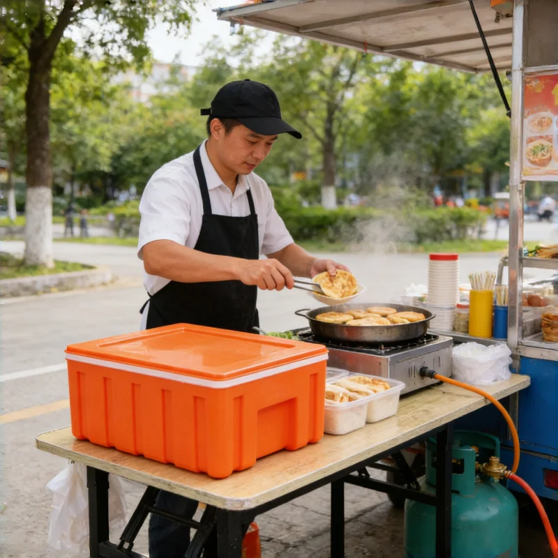 38L commercial delivery insulated box for outdoor vending, car-mounted rice delivery, heat-retaining refrigerated box
38L commercial delivery insulated box for outdoor vending, car-mounted rice delivery, heat-retaining refrigerated box