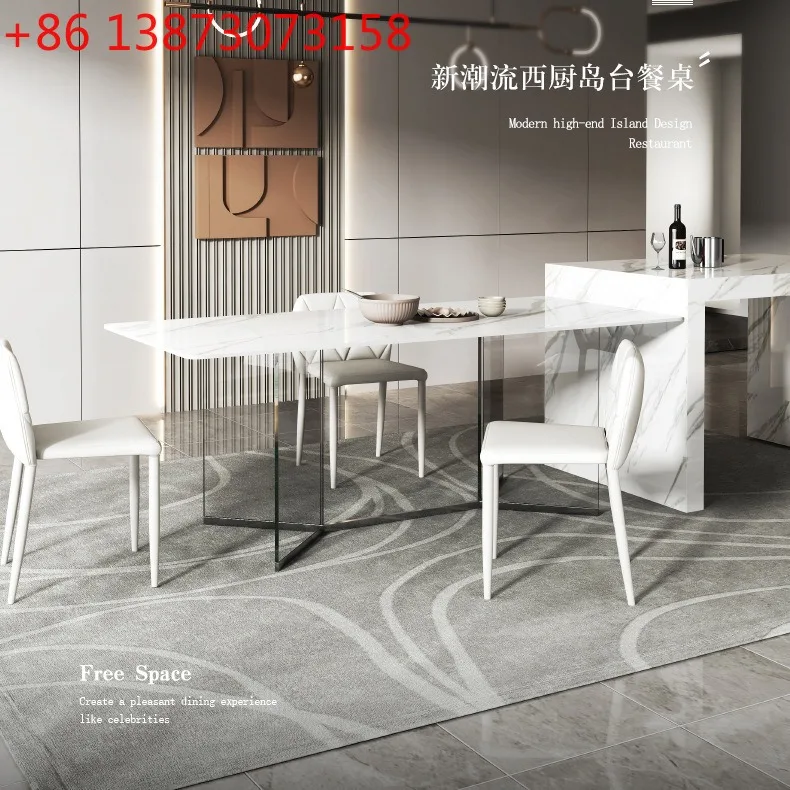Итальянский обеденный стол из каменной плиты в индустриальном стиле для маленькой квартиры, прямоугольный, современный, легкий, роскошный, подвесной, итальянский
Итальянский обеденный стол из каменной плиты в индустриальном стиле для маленькой квартиры, прямоугольный, современный, легкий, роскошный, подвесной, итальянский
