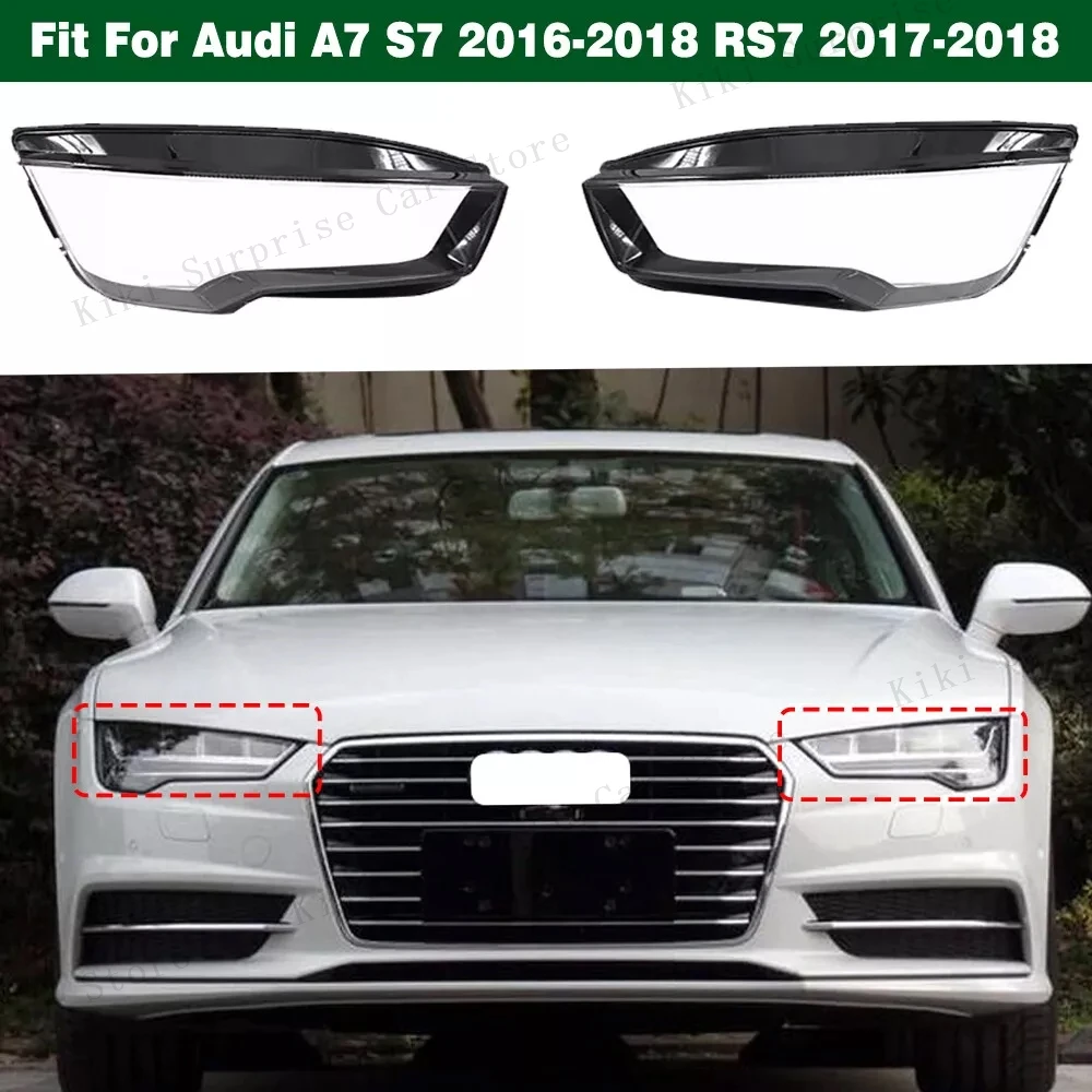 Front Headlight Cover For Audi A7 2015 2016 2017 2018 Plexiglass Replace Original Lampshade Transparent Headlamp Shell Lens
Front Headlight Cover For Audi A7 2015 2016 2017 2018 Plexiglass Replace Original Lampshade Transparent Headlamp Shell Lens