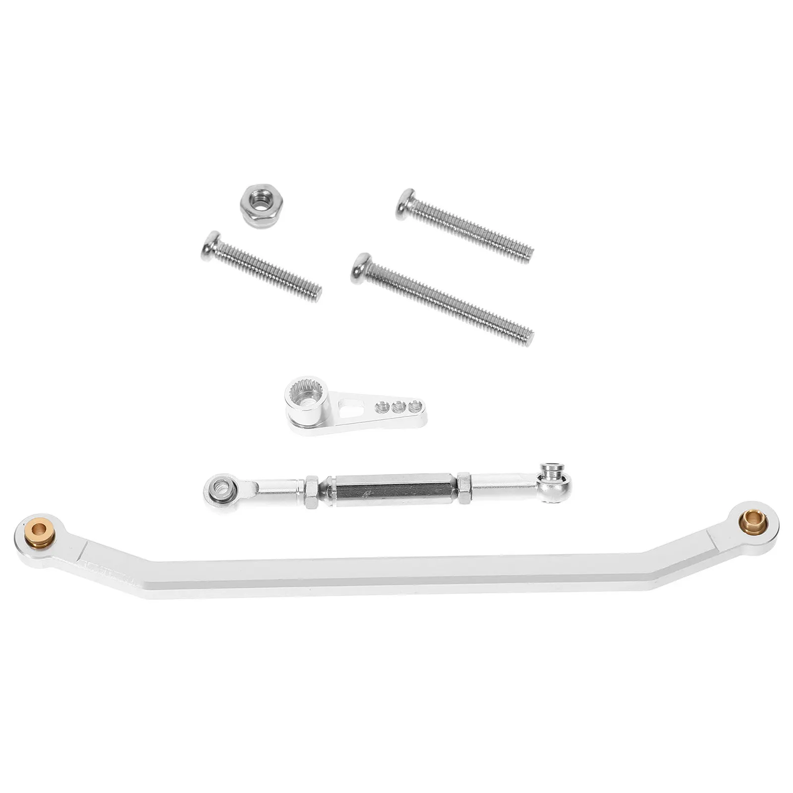 Комплект для замены рулевых тяг для радиоуправляемых машинок: металлические рулевые тяги и рычаги, совместимые для модернизации радиоуправляемых машин
Комплект для замены рулевых тяг для радиоуправляемых машинок: металлические рулевые тяги и рычаги, совместимые для модернизации радиоуправляемых машин