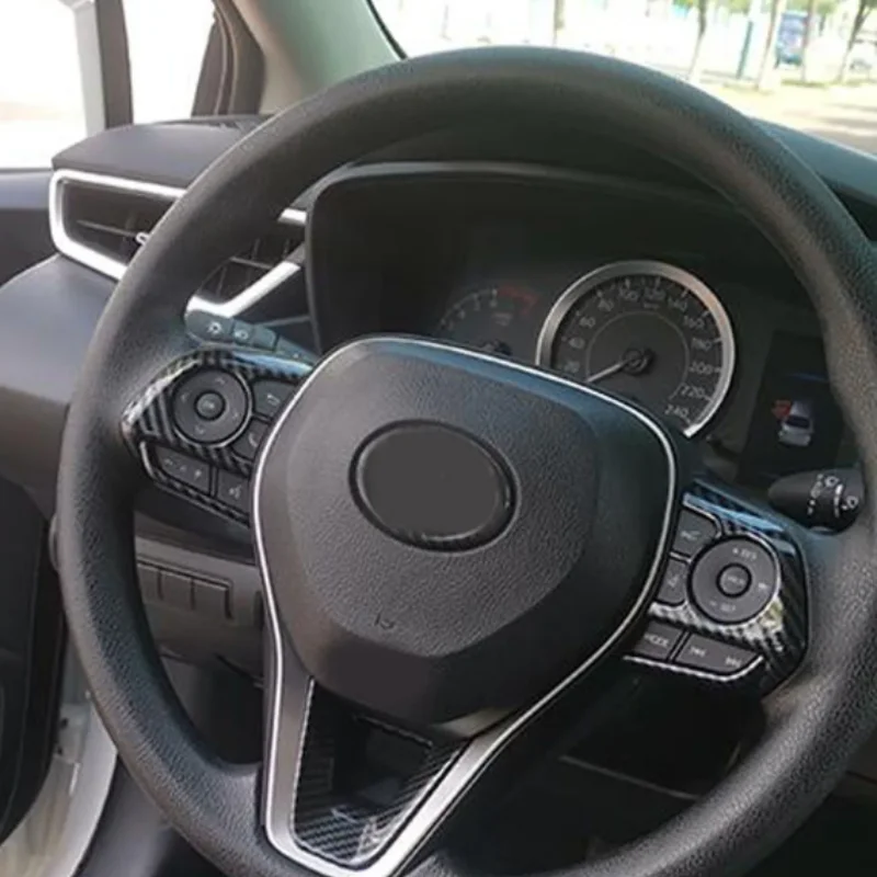 ABS Car Steering Wheel Frame Button Cover Decoration Trim Interior Accessories For Toyota Corolla Cross XG10 2022 2023 2024+
ABS Car Steering Wheel Frame Button Cover Decoration Trim Interior Accessories For Toyota Corolla Cross XG10 2022 2023 2024+
