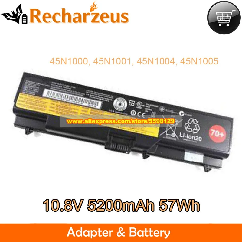 Подлинная 45N1005 45N1004 батарея для ноутбука 10,8 В 5200 мАч 57Wh для Lenovo ThinkPad L410 L412 L420 L421 L510 L520 L530 T410 T420i W530
Подлинная 45N1005 45N1004 батарея для ноутбука 10,8 В 5200 мАч 57Wh для Lenovo ThinkPad L410 L412 L420 L421 L510 L520 L530 T410 T420i W530