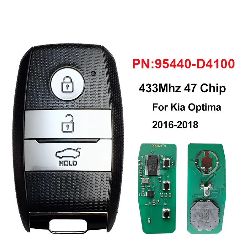 Чип CN051113 433 МГц NCF2951X ID47, умный безключевой дистанционный Автомобильный ключ для Kia Optima 2016 2017 2018, фотосессия 95440-D4100
Чип CN051113 433 МГц NCF2951X ID47, умный безключевой дистанционный Автомобильный ключ для Kia Optima 2016 2017 2018, фотосессия 95440-D4100