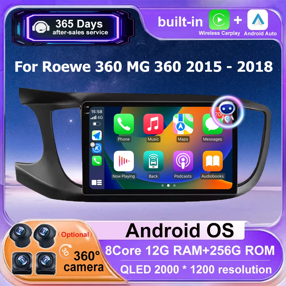 Car Radio GPS Navigation Multimedia Player Tools For Roewe 360 MG 360 2015-2018 Carplay Android Auto WIFI Head Unit BT DSP 10''
Car Radio GPS Navigation Multimedia Player Tools For Roewe 360 MG 360 2015-2018 Carplay Android Auto WIFI Head Unit BT DSP 10''